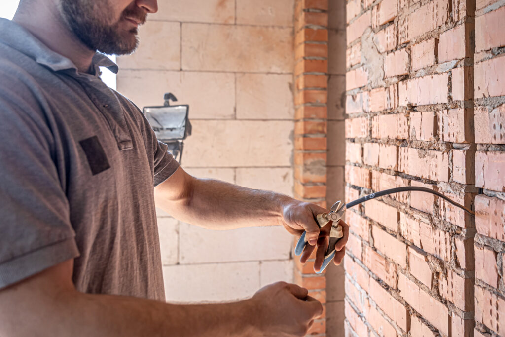 Rénovation électrique complète par Le Breton Bâtiment