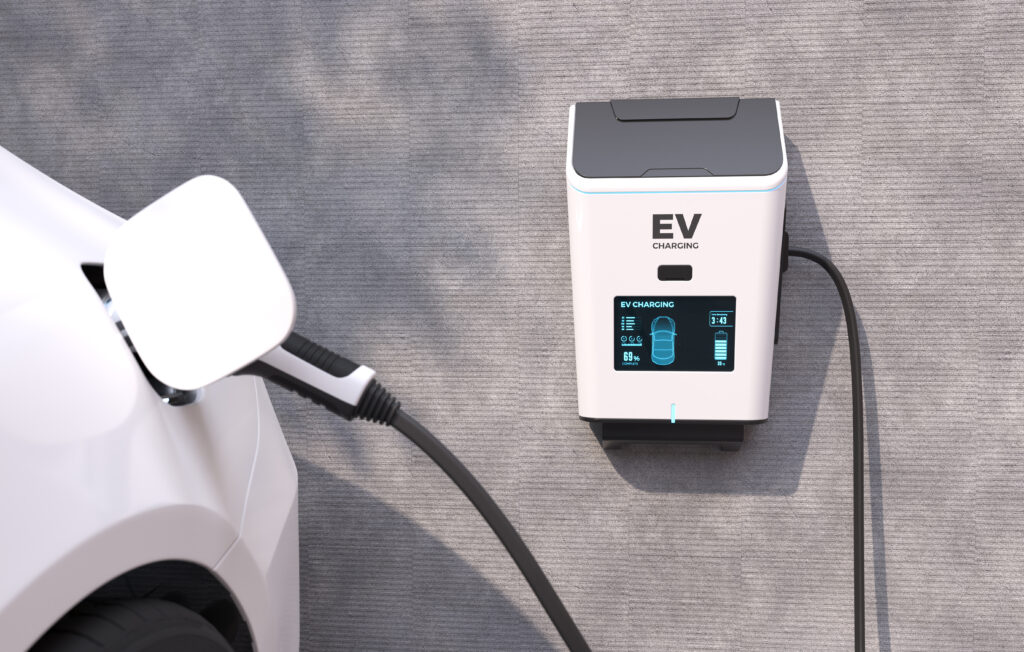 Installation de borne de recharge IRVE